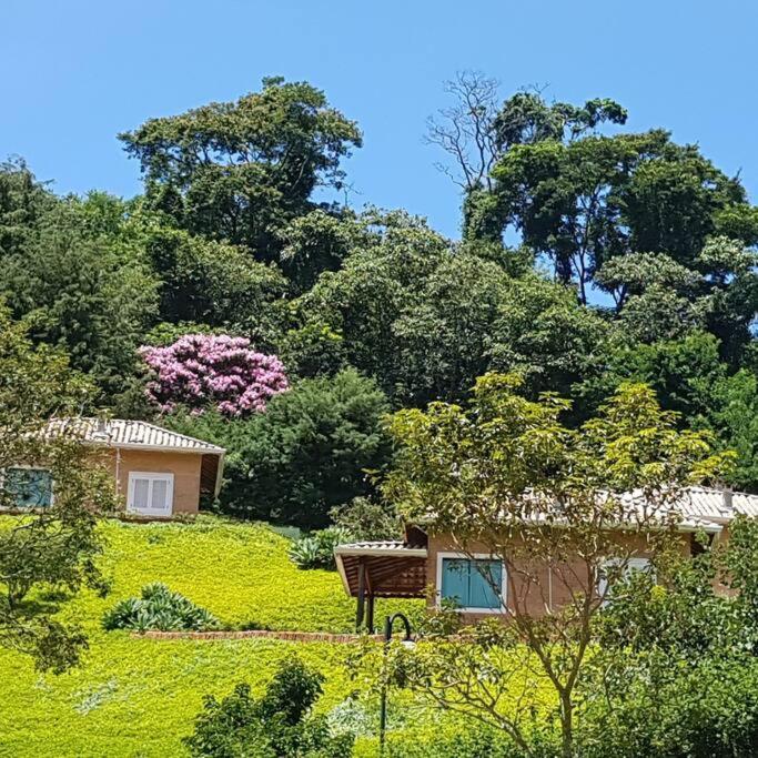 Recanto Dos Beija Flores, Chale Lantana C Monte Alegre do Sul Exteriör bild